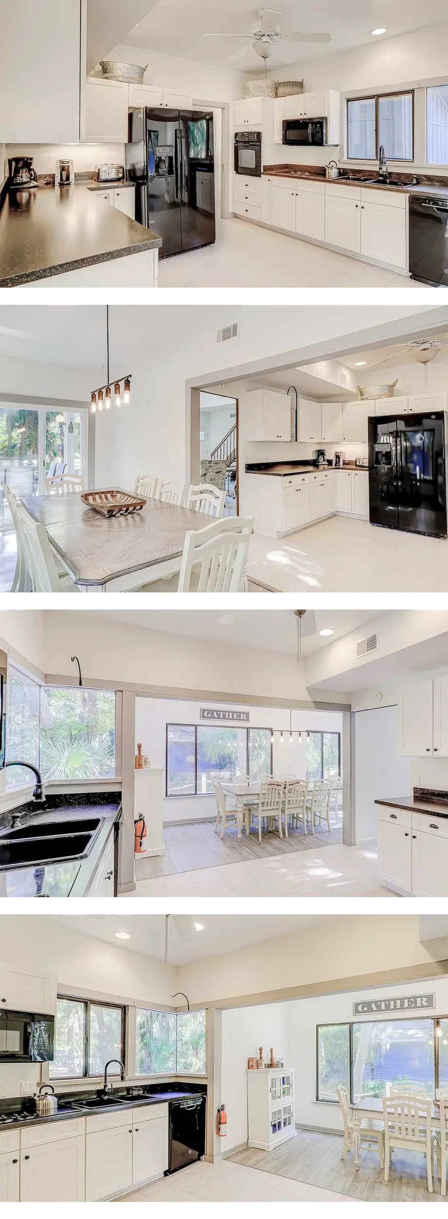 Dog friendly home with an enclosed yard,...