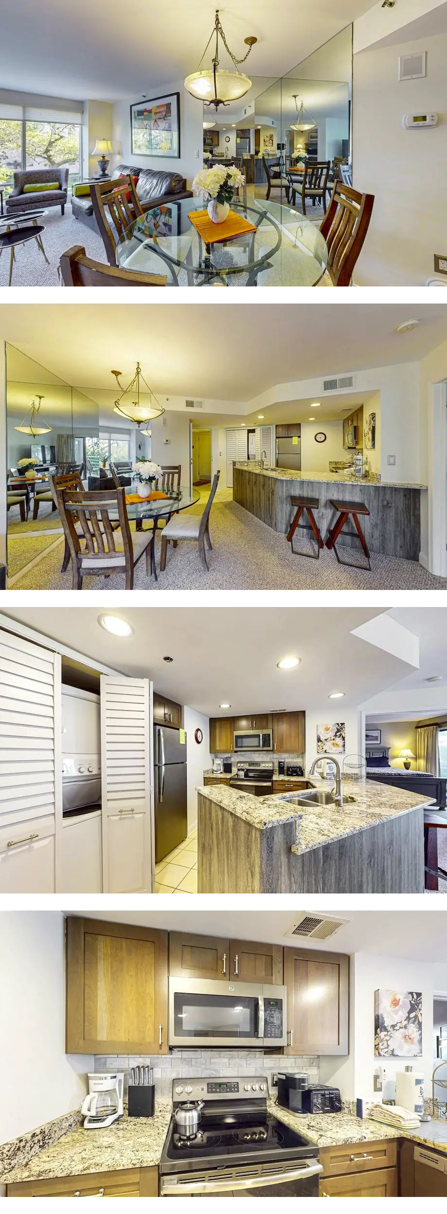 Island condo with beach access and balco...