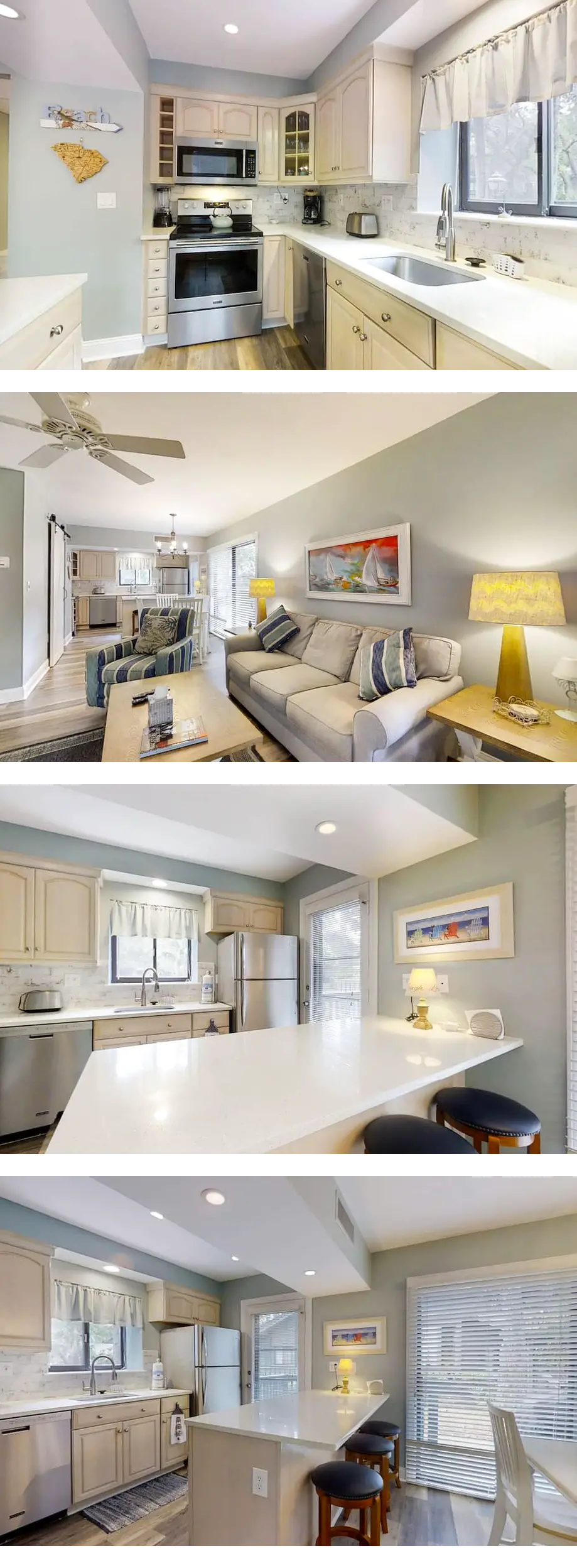 Bright, charming condo with screened por...
