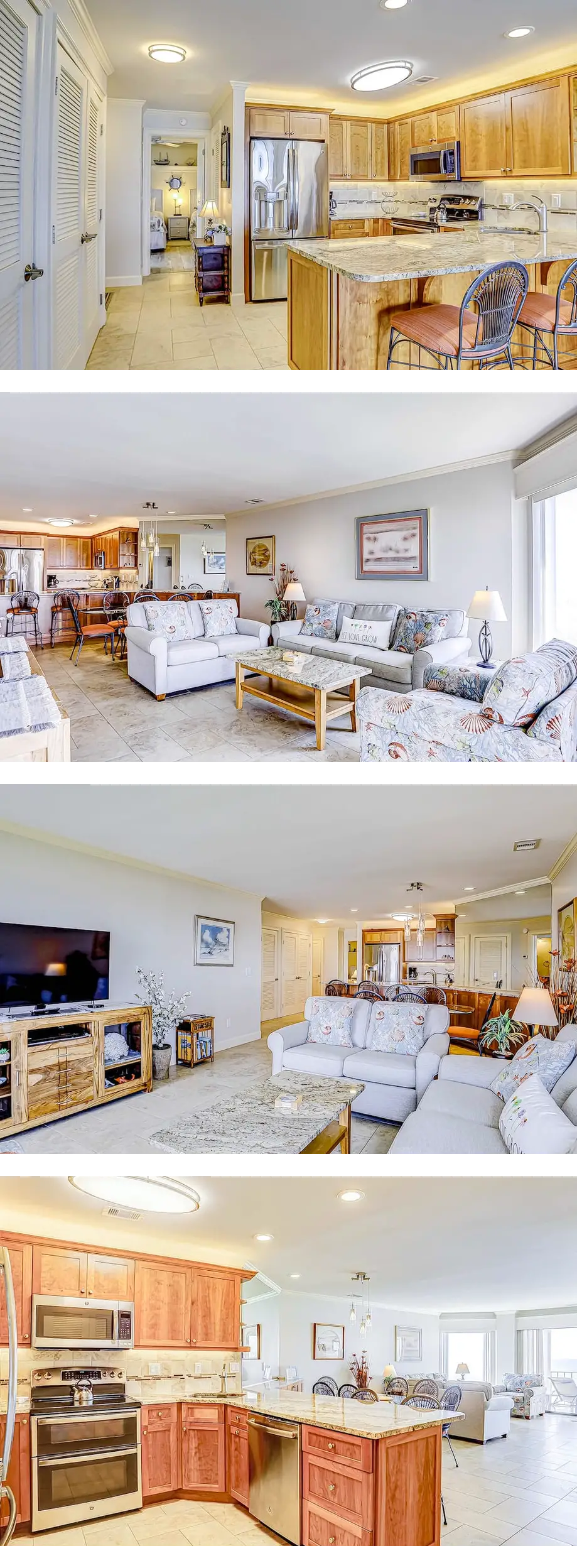 Oceanfront villa, modern updates, sweepi...
